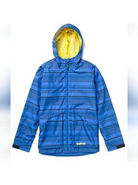 Burton Dover Jacket Cobalt Blue Fortress Stripe Youth L